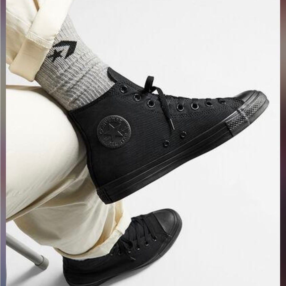 Converse Chuck Taylor All Star Hi Sneaker - Black Monochrome